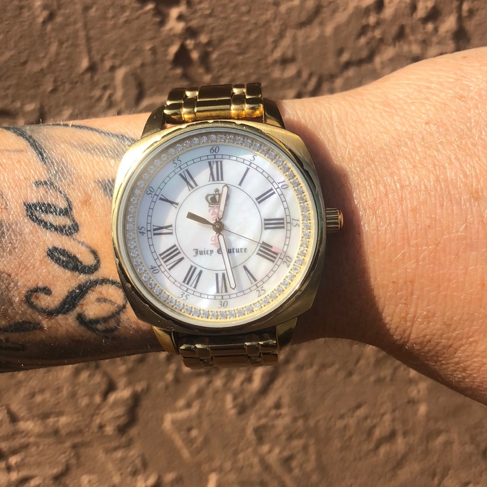 Juicy couture gold watch